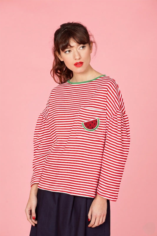 Camiseta /jersey Watermelon rojo