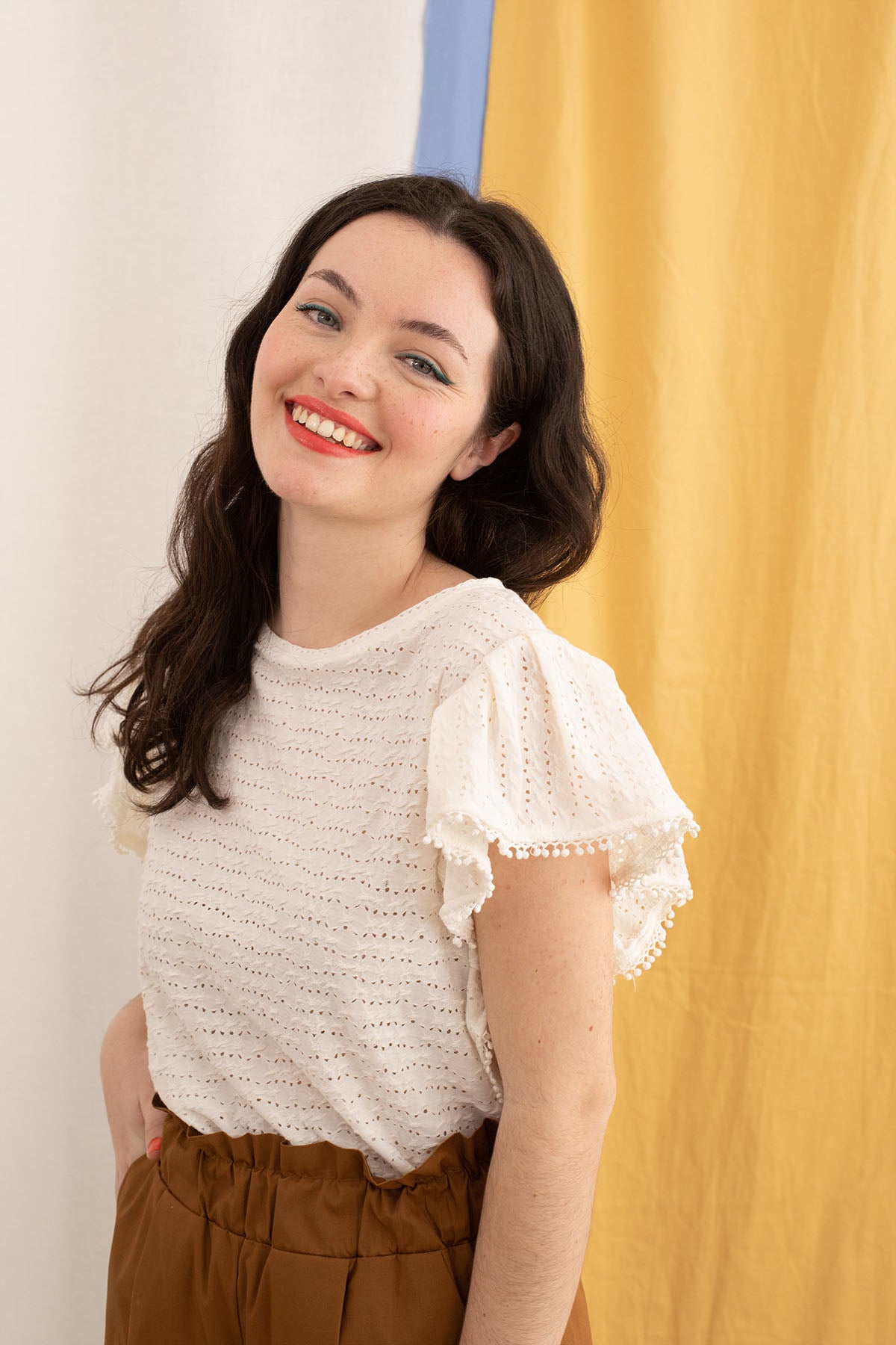 Camiseta Dorotea Beige