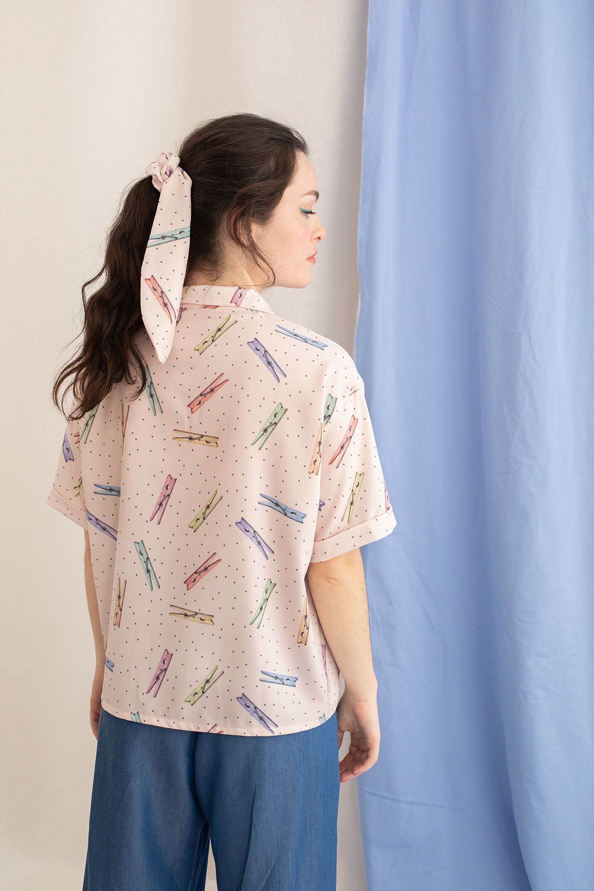 Camisa Lavandera Pinzas