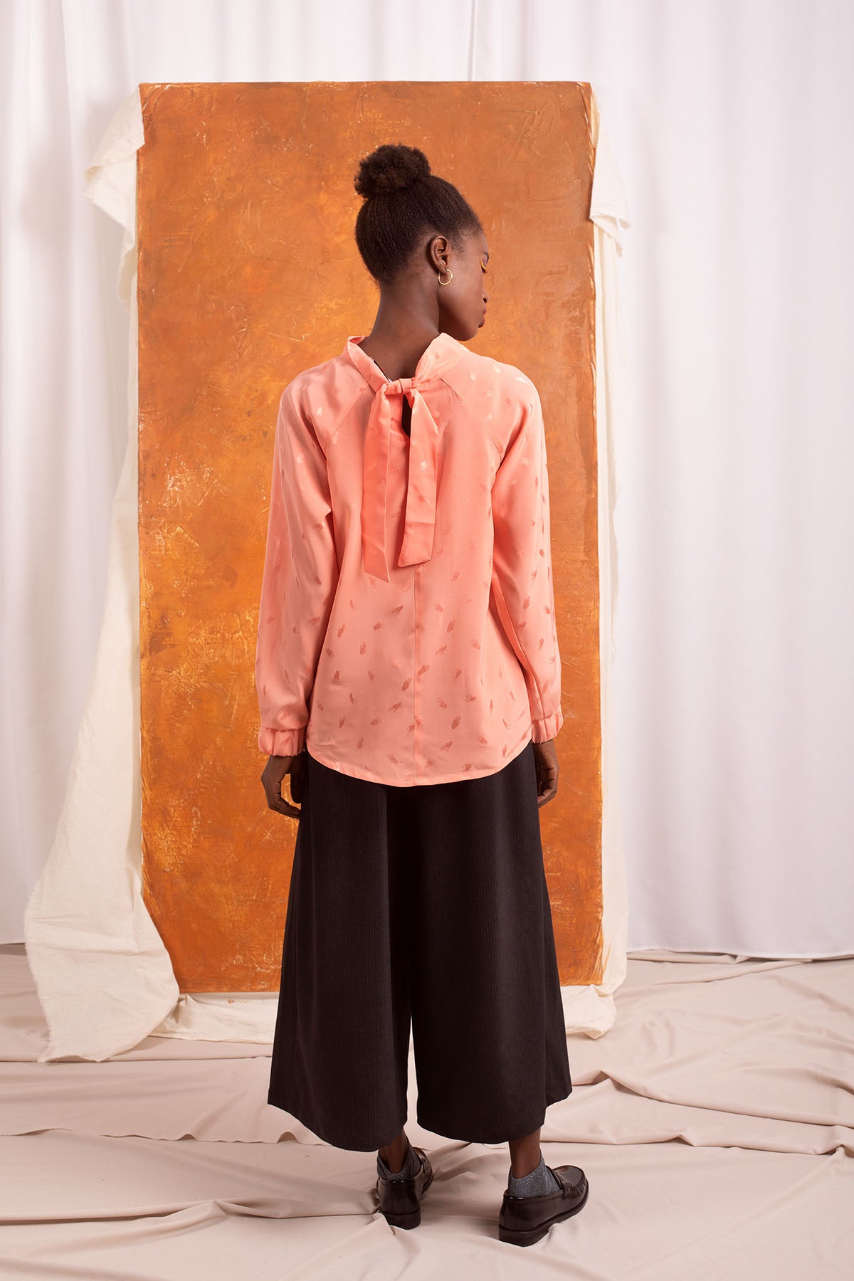 Blusa Handmade Coral