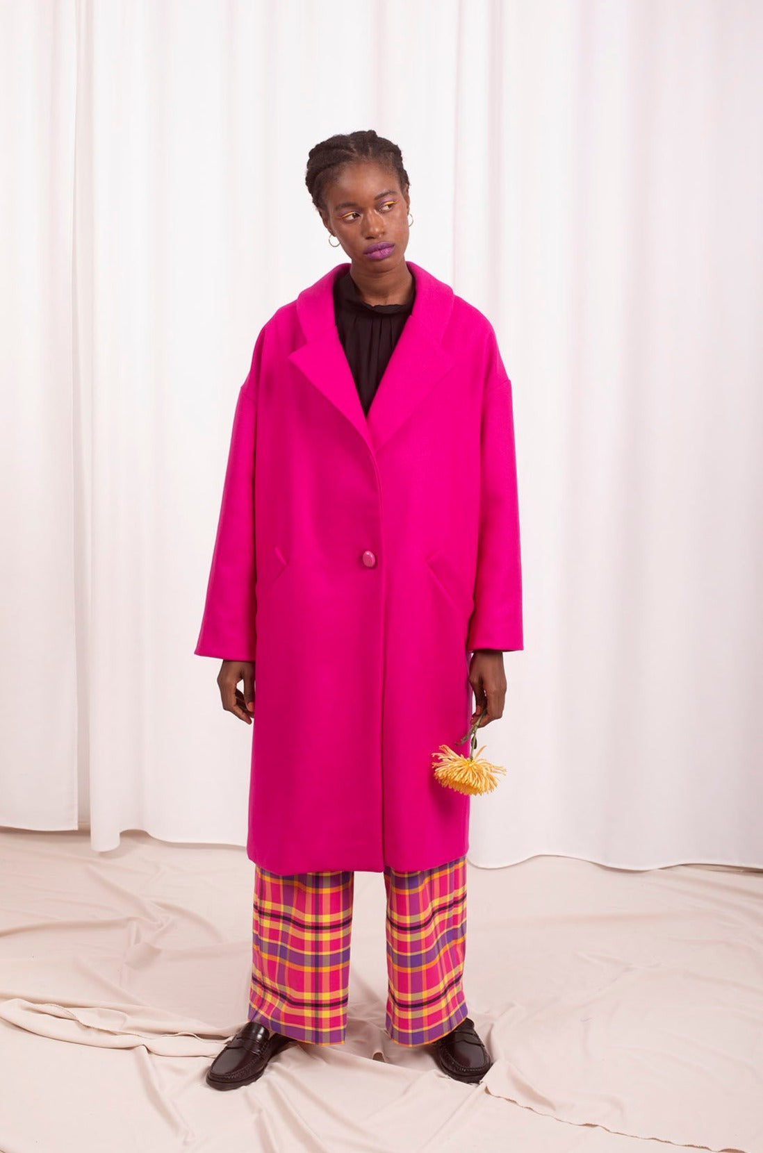 Abrigo Shake Fucsia