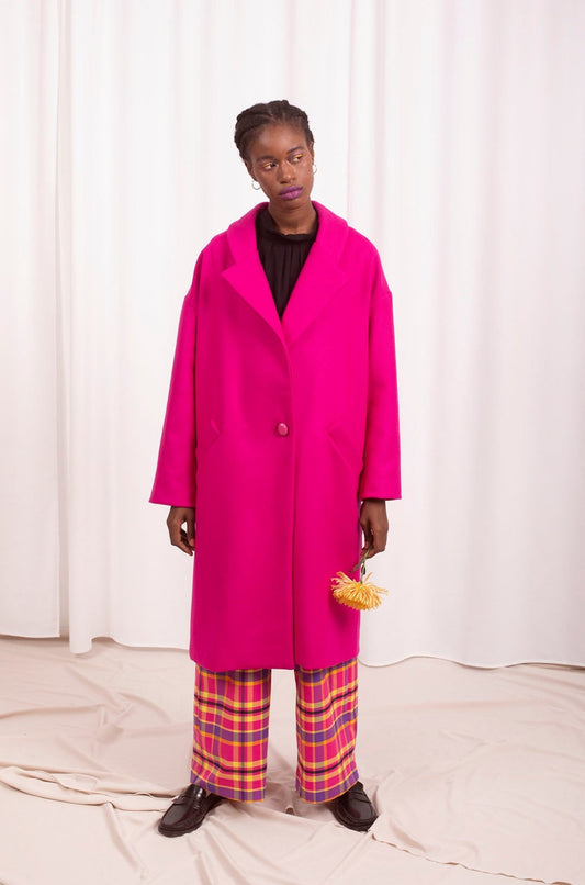 Abrigo Shake Fucsia