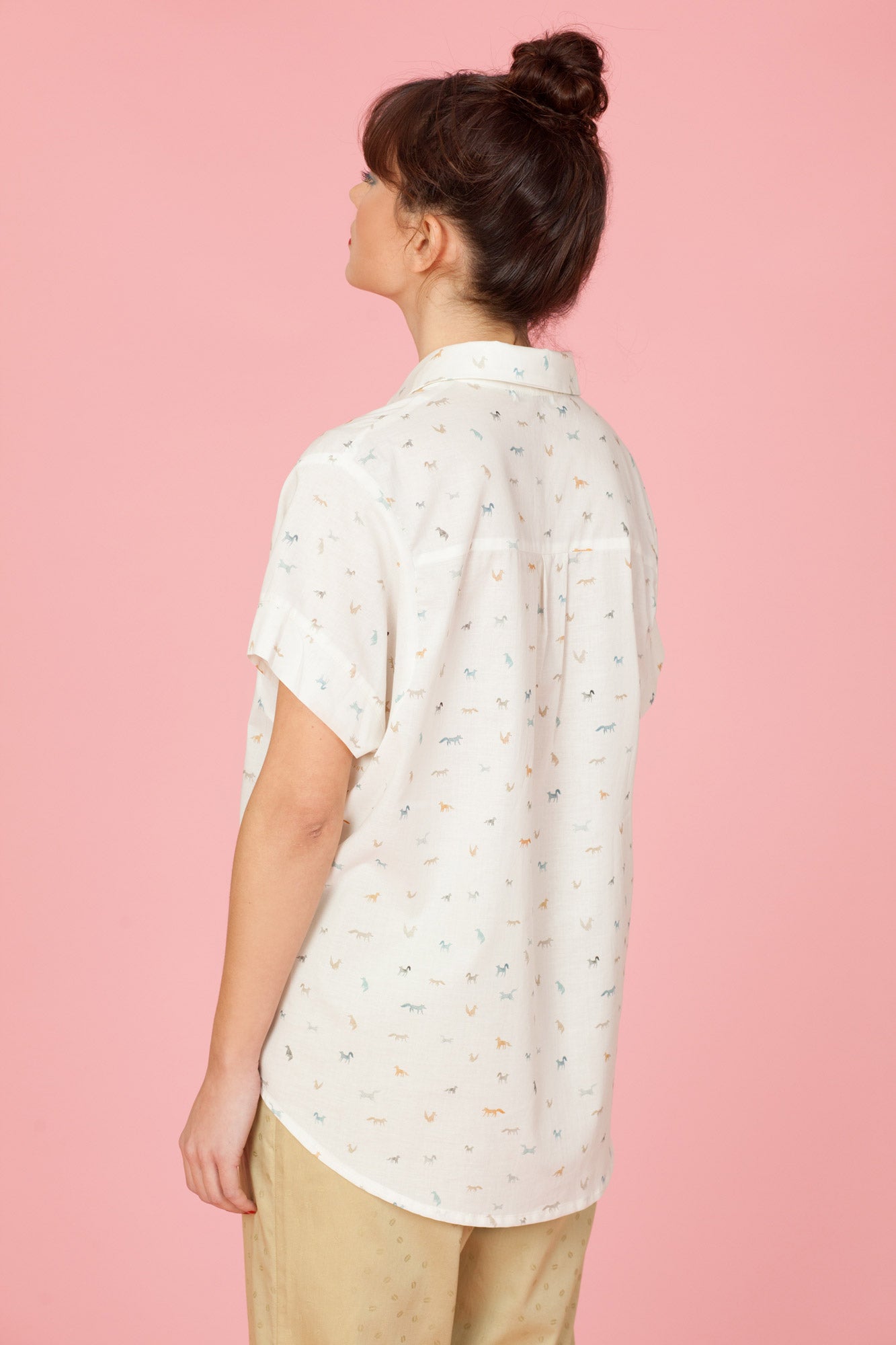 Camisa Tam Foxy Print