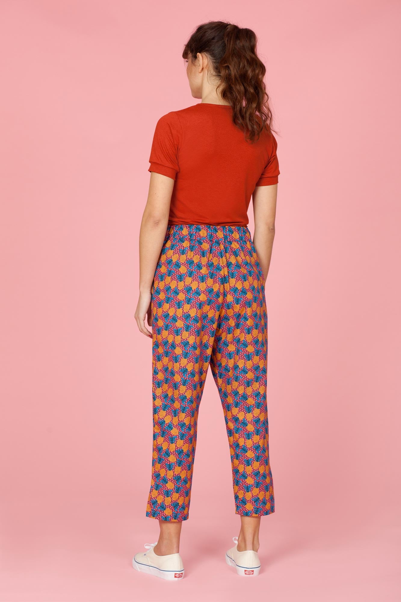 Pantalón Apricot Pineapple Print