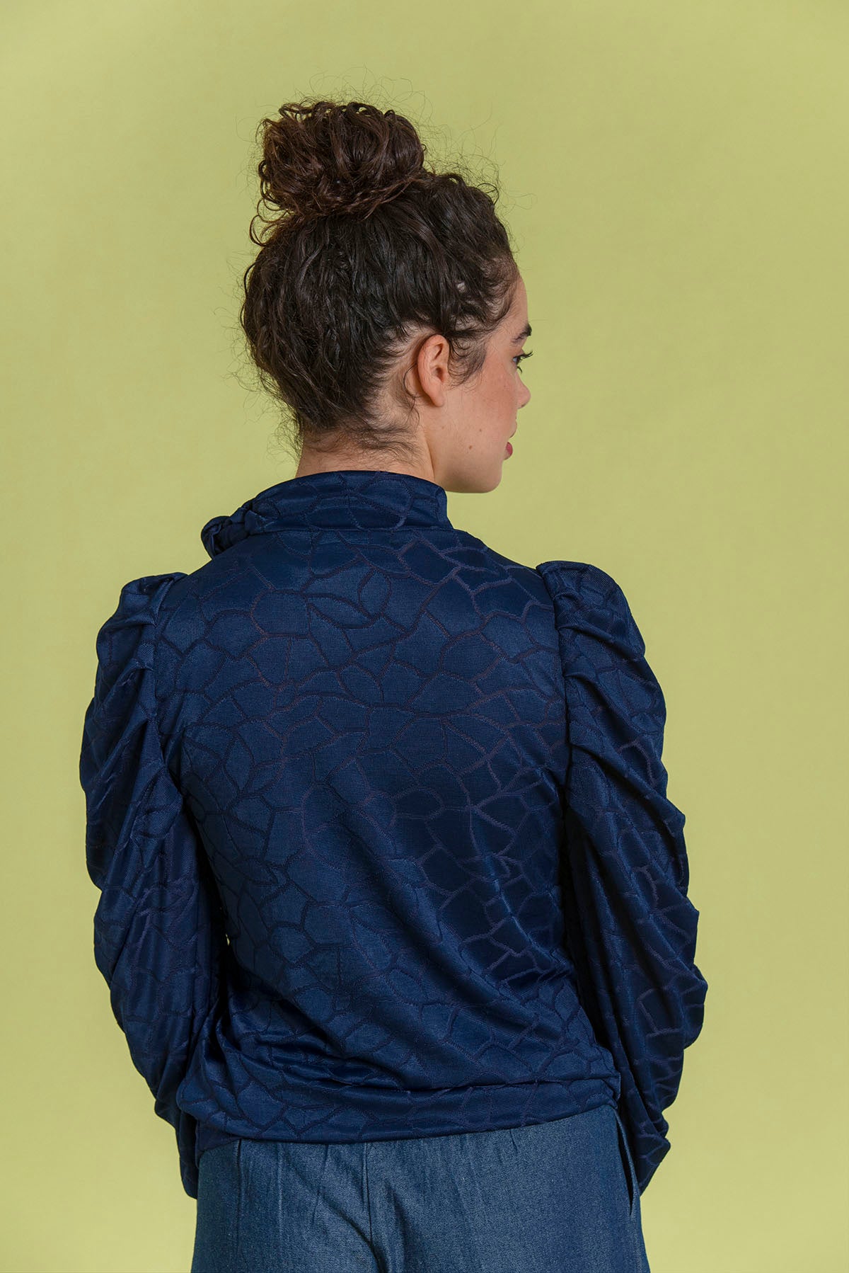 Jersey Gardenia Blue