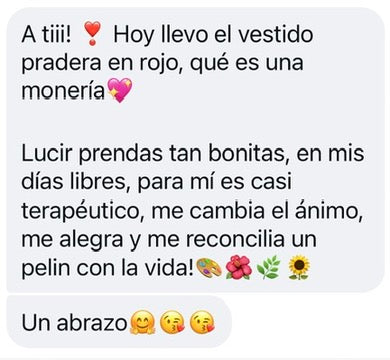 Mensajes de quienes ya tienen prendas de a♥️m