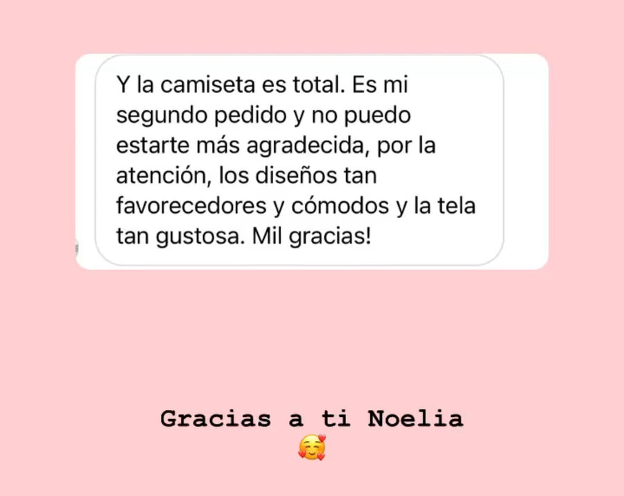 Mensajes de quienes ya tienen prendas de a♥️m