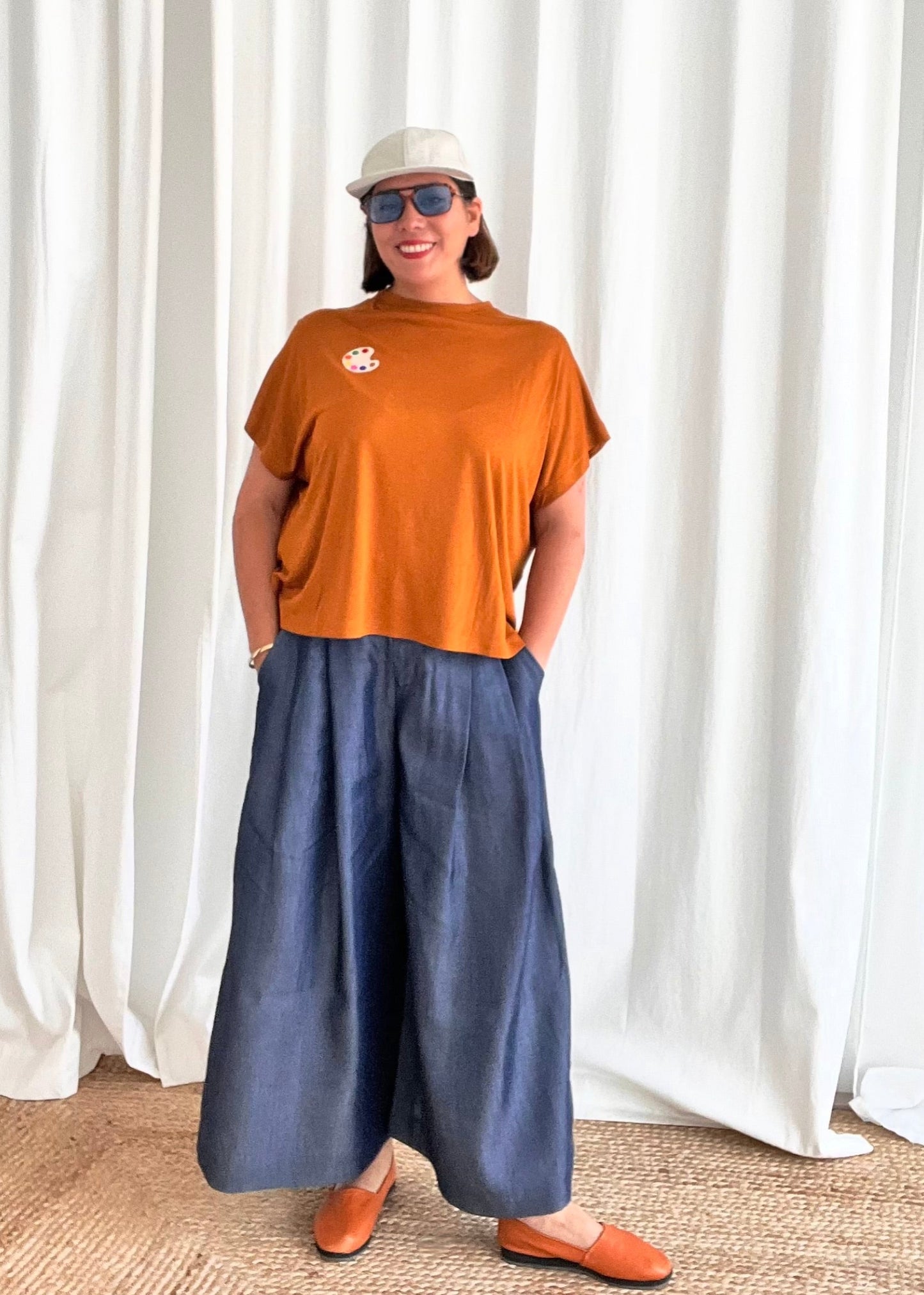 Falda Pantalón Lemonade Lyocell – Azul Marino