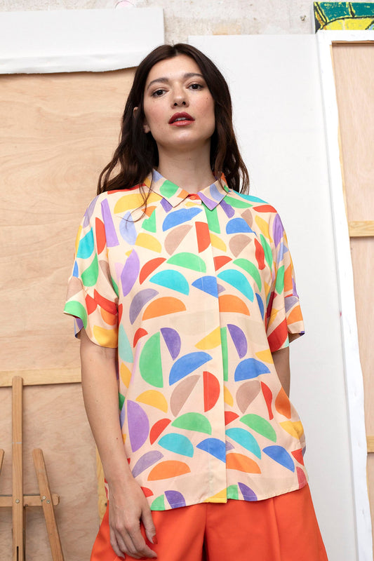 Camisa Avant-Garde Figuras