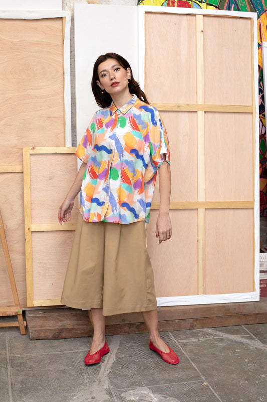 Camisa Avant-Garde Pinceladas