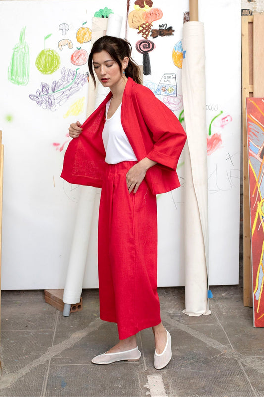 Pantalón Pincel Rojo