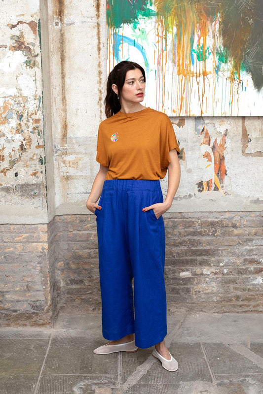 Pantalón Pincel Azul