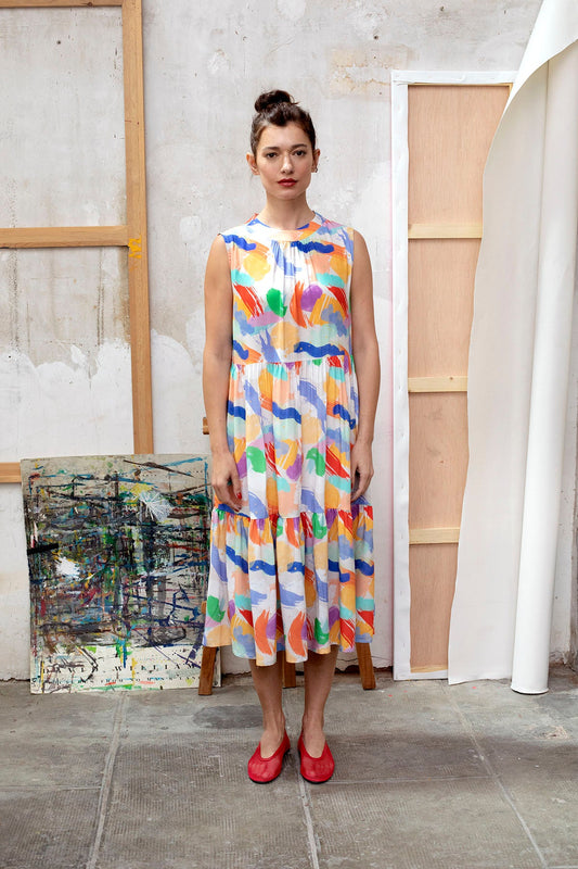 Vestido Abstract