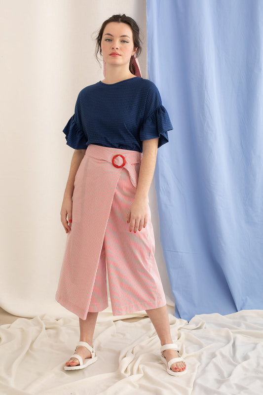 Falda Pantalón Genil Rayas
