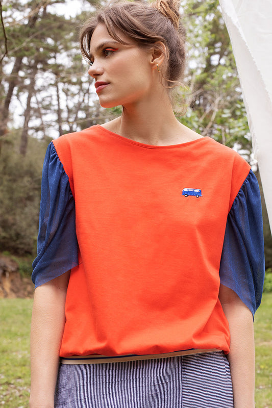 Camiseta Camper Naranja