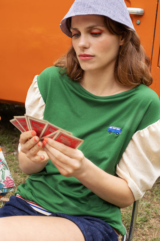 Camiseta Camper Verde