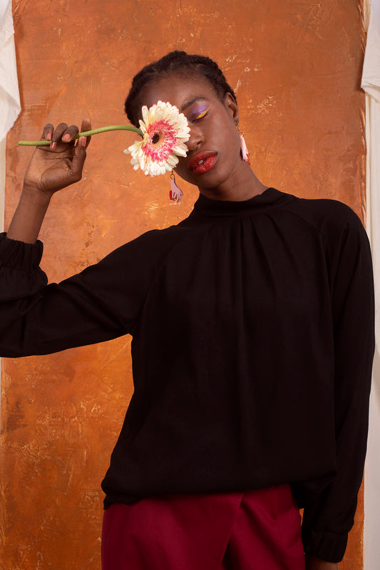 Blusa Handmade Negra
