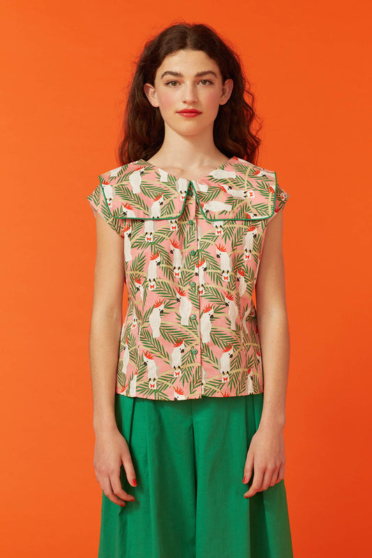 Blusa Marina Parrot