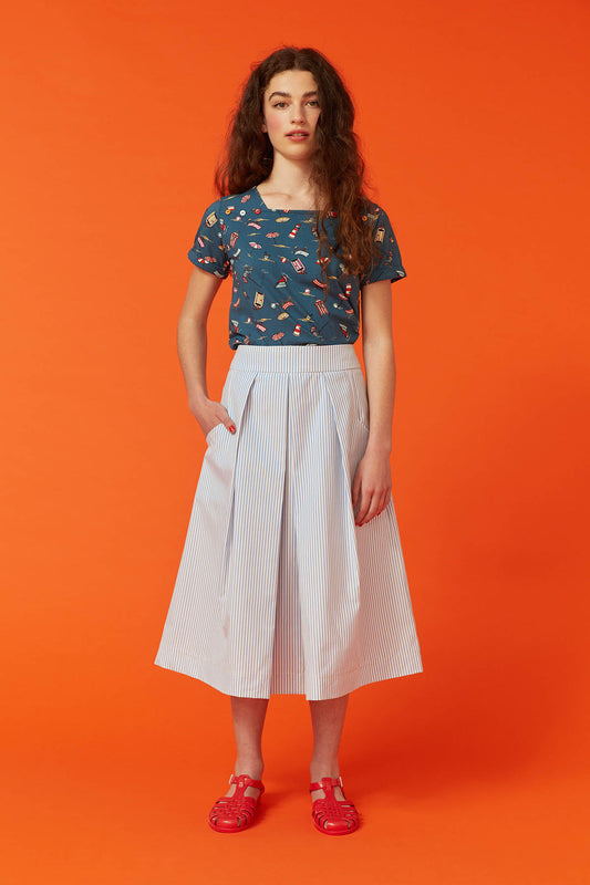 Falda Irving Blue